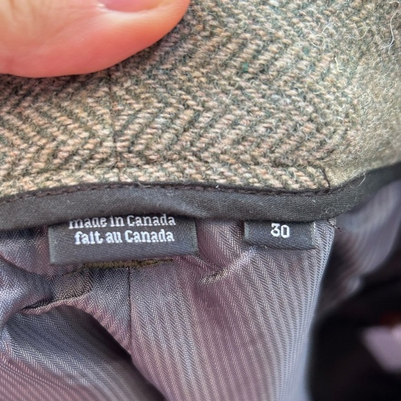 Wings + Horns Herringbone Wool blend trousers, size 30 - Picture 11 of 12